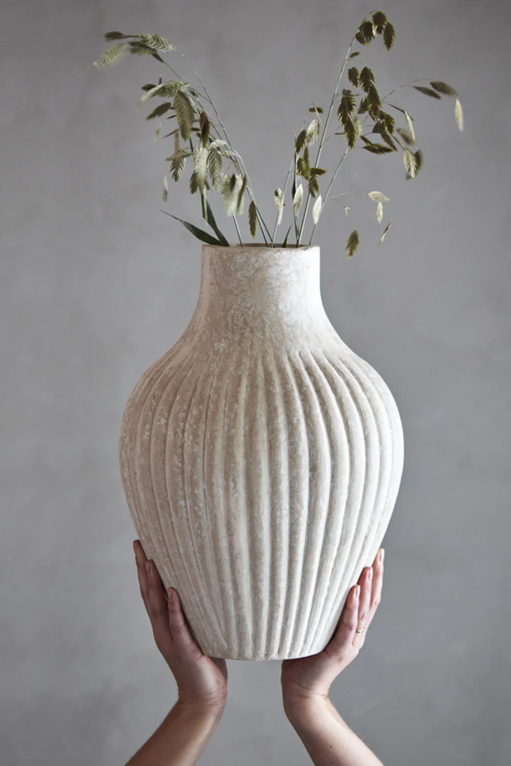 ATHENA Urna, Beige H37cm - Image 3