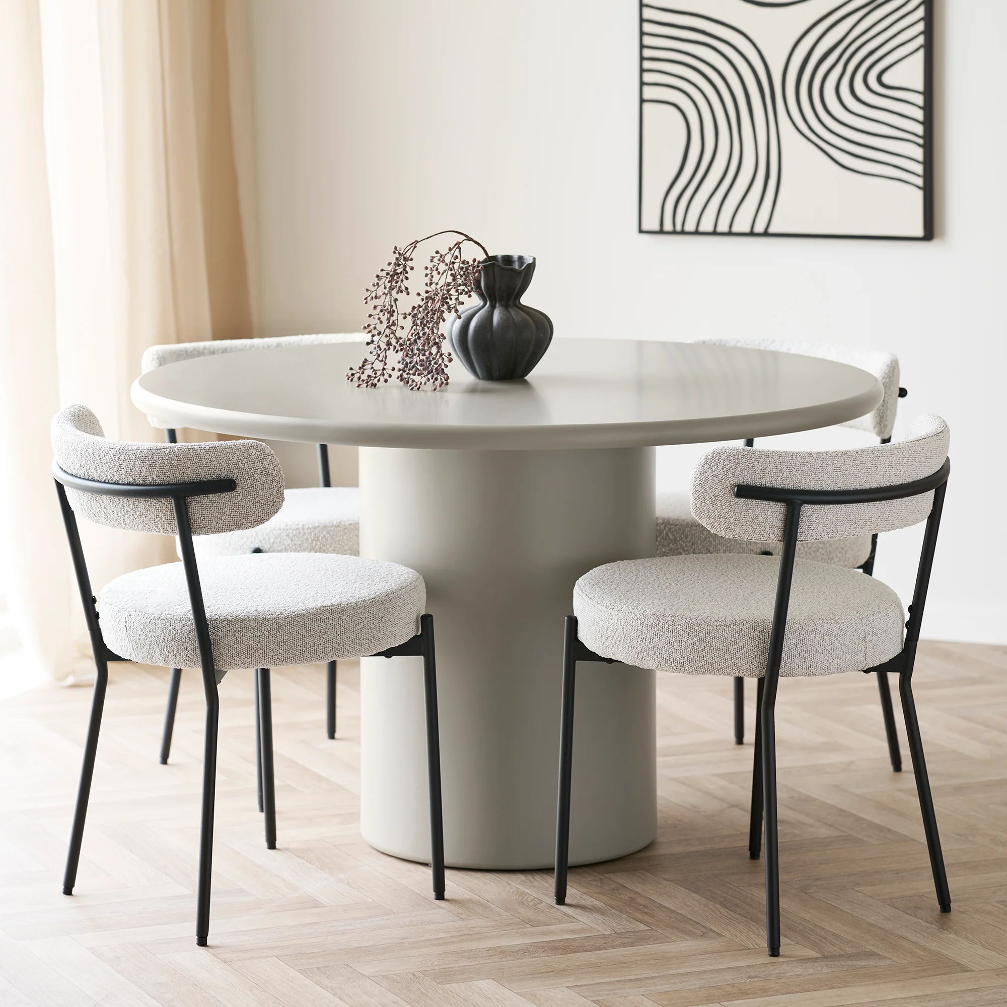 Badalona Dining Chair White 2-pack - Image 7