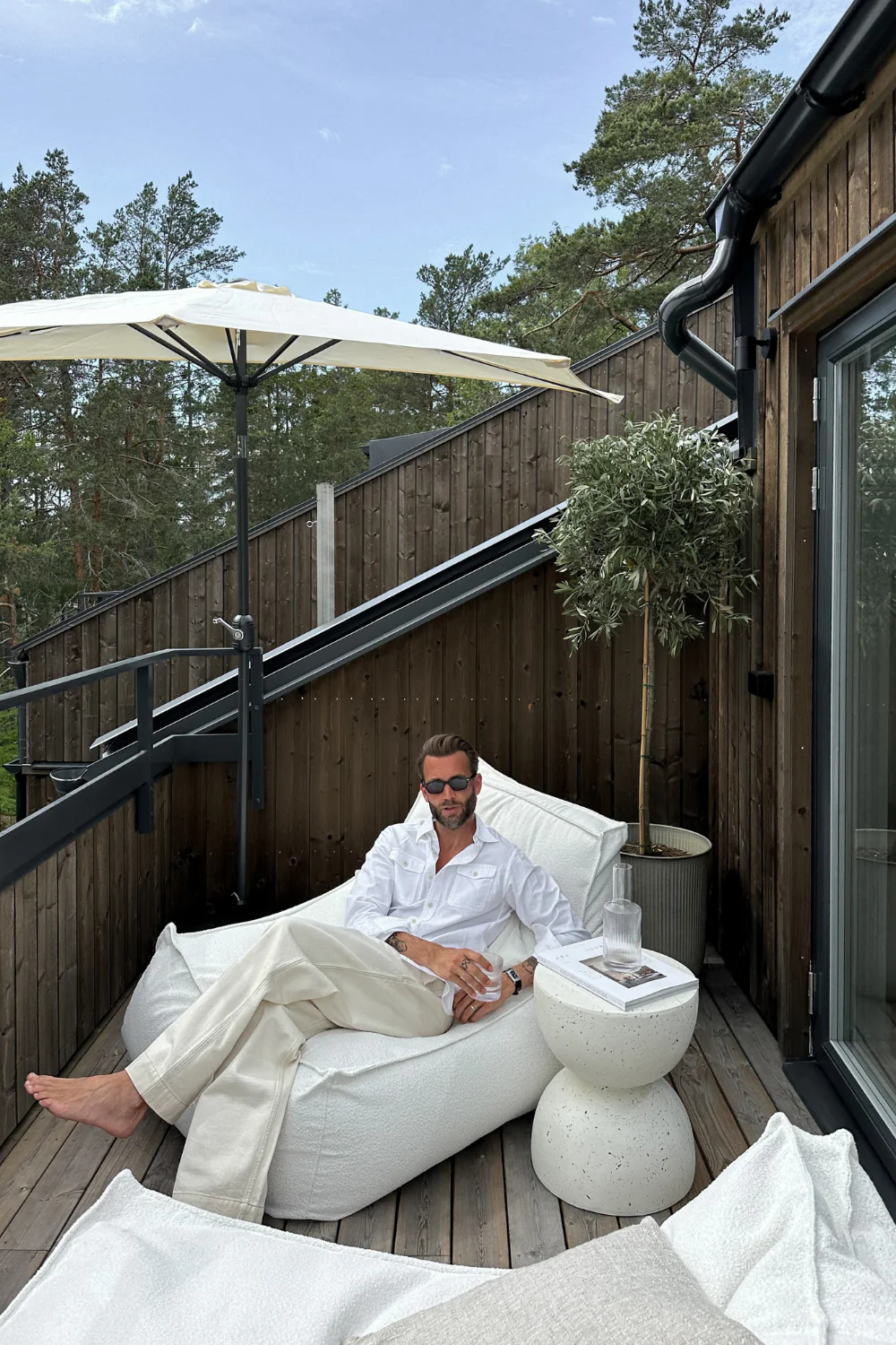 Redang Loungefåtölj Bouclé - Image 3
