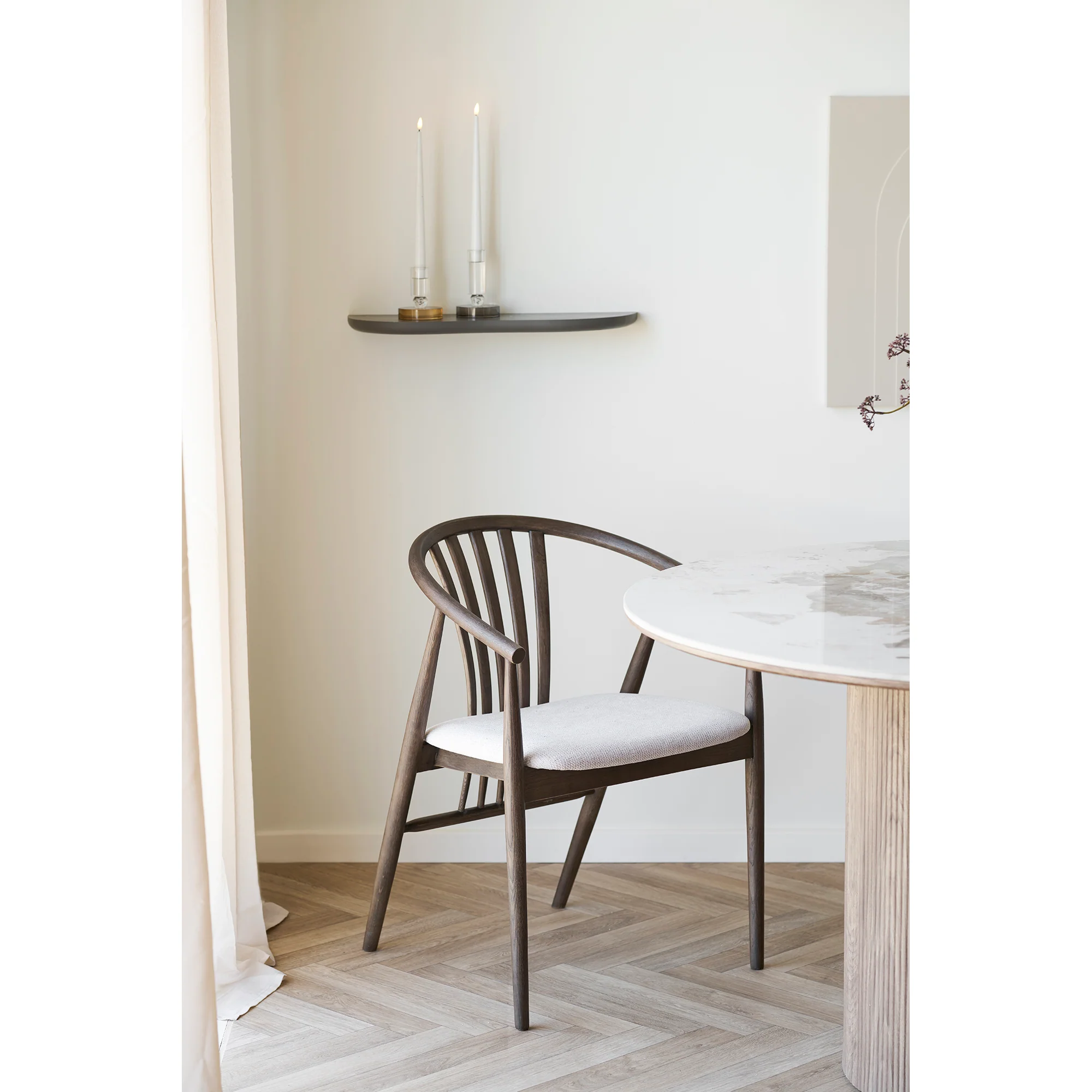 Botta Hylla För Väggmontage Brun - Image 5