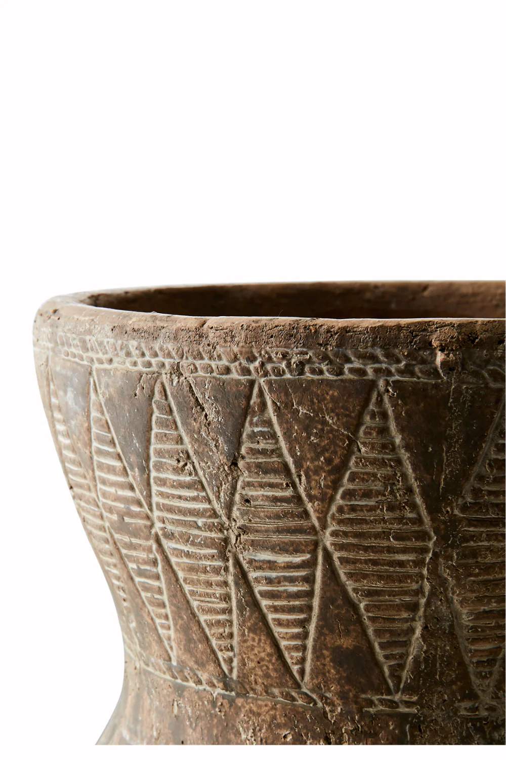 CAMILLE Kruka, Beige Ø15/21xH32 - Image 2