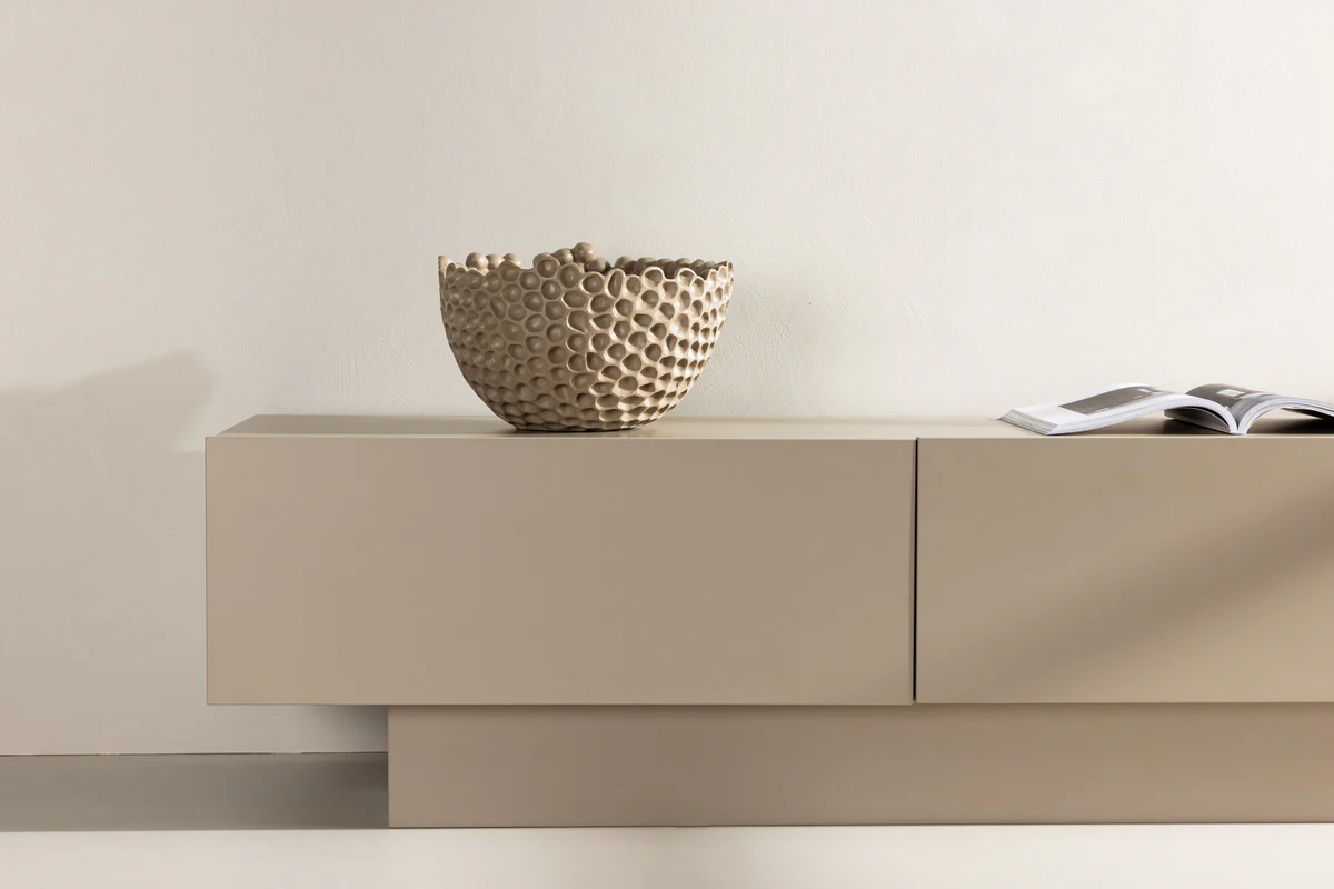 Cuenca TV-bänk Beige 47 x 160 x 45 - Image 11