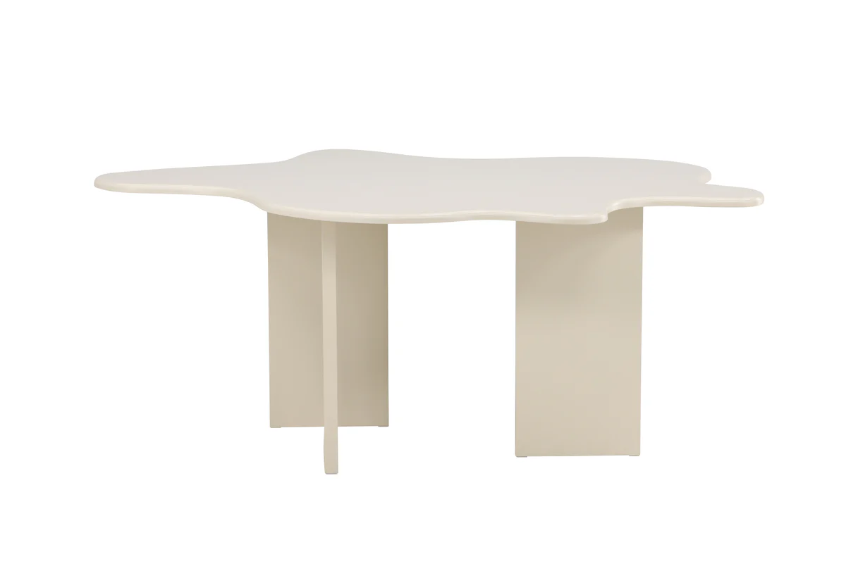 Flower Ovalt Matbord 190 x 123 Beige - Image 6