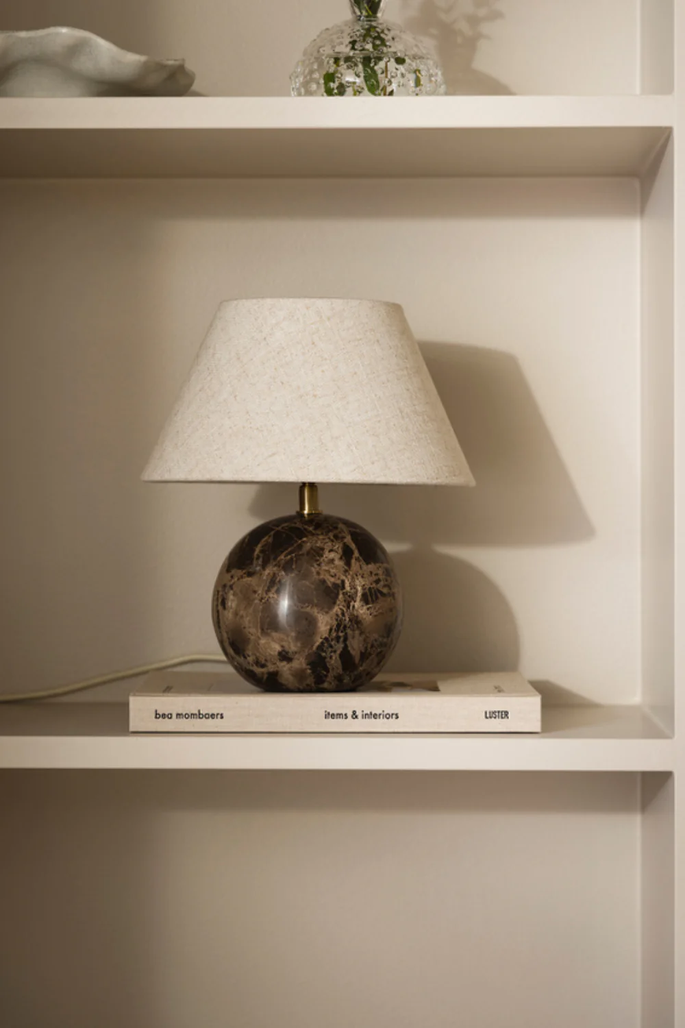 Castello Bordslampa Brown 24cm - Image 3