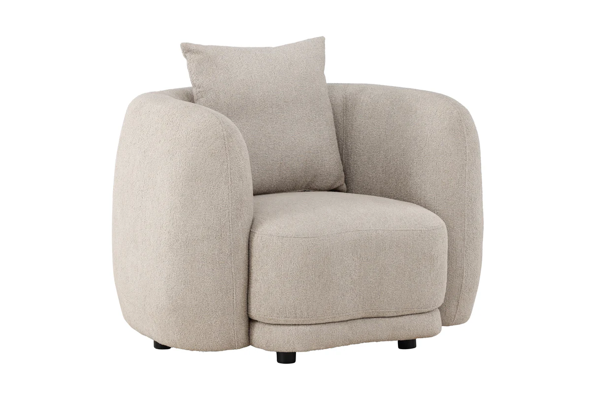 Cielo Fåtölj Beige Boucle - Image 4