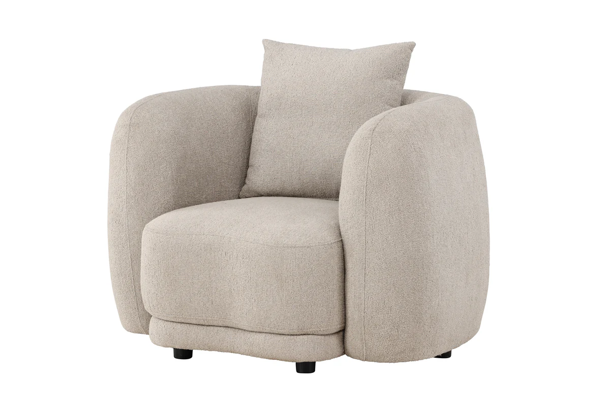 Cielo Fåtölj Beige Boucle - Image 5