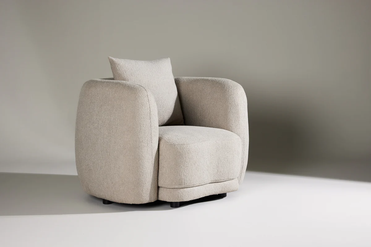 Cielo Fåtölj Beige Boucle - Image 8