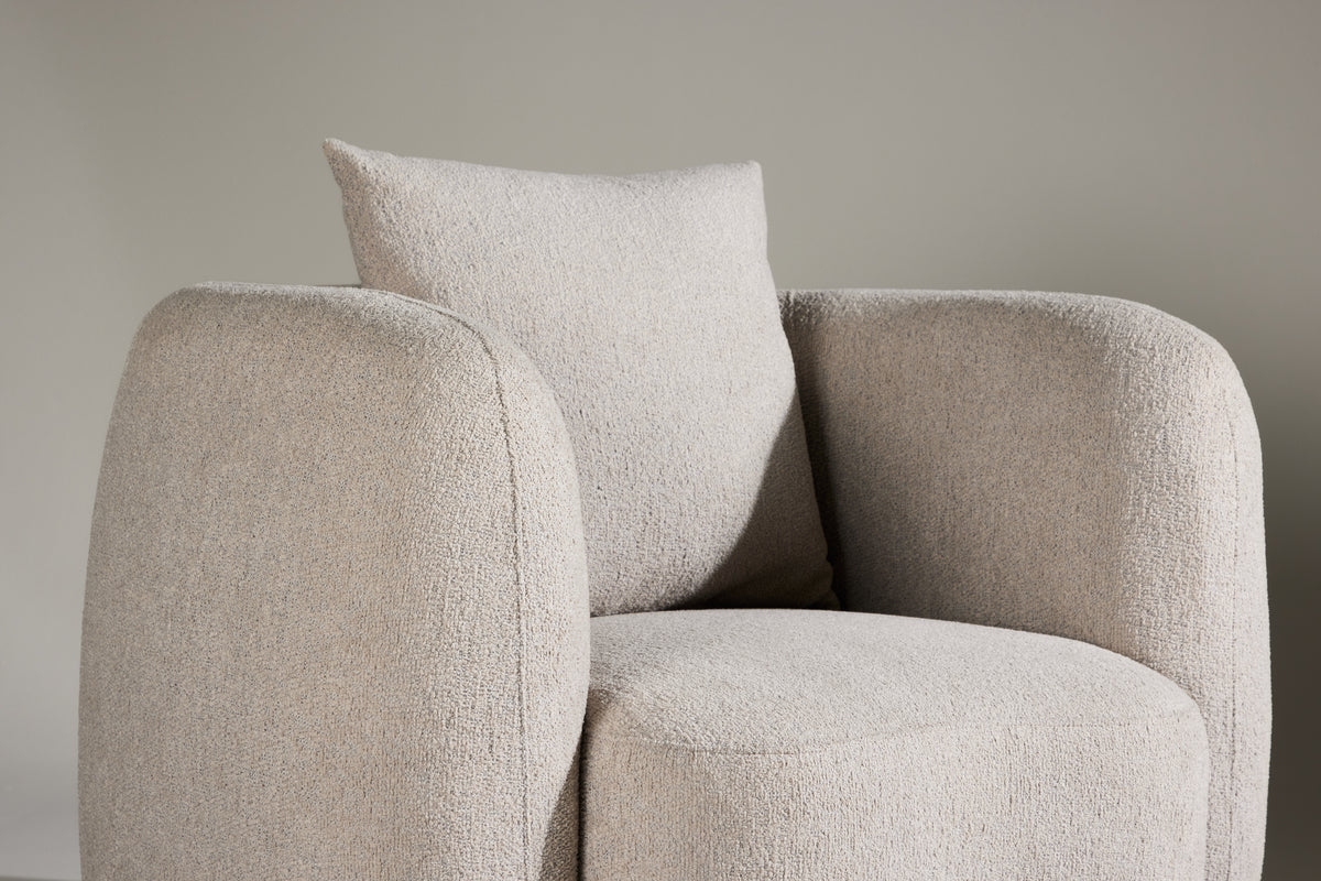 Cielo Fåtölj Beige Boucle - Image 9