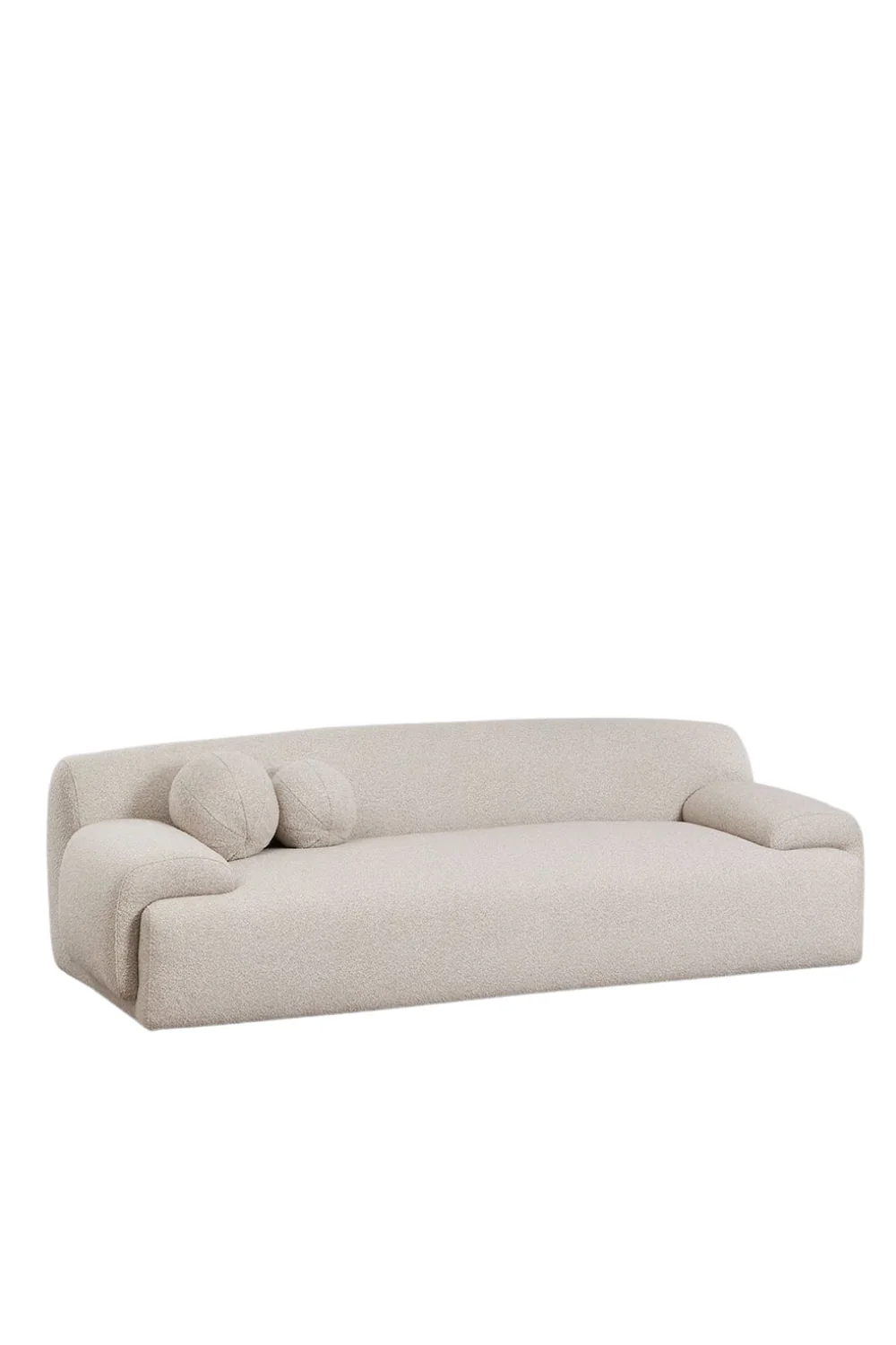 Copenhagen 3-sits soffa Beige Bouclé - Image 3
