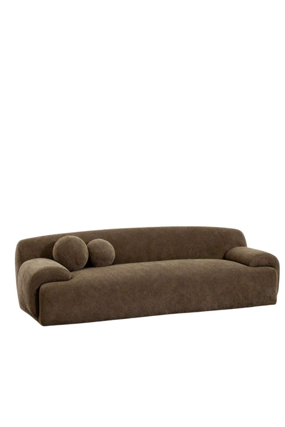 Copenhagen 3-sits soffa Brun Chenille - Image 2