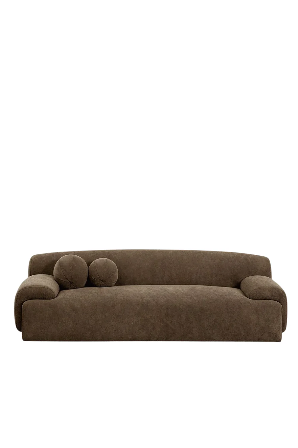 Copenhagen 3-sits soffa Brun Chenille - Image 3