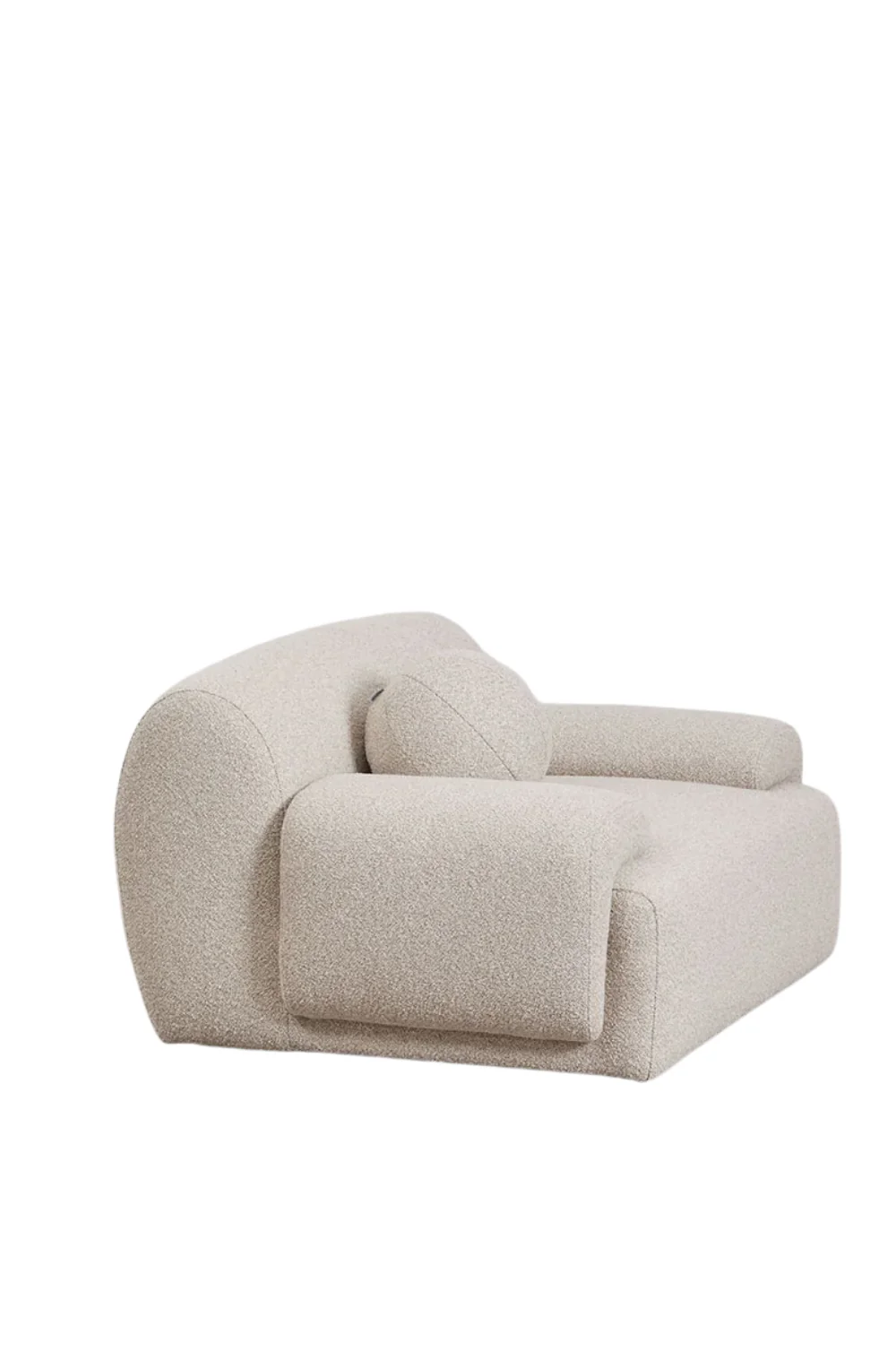 Copenhagen Fåtölj Beige Boucle - Image 3