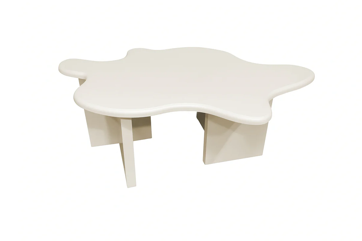 Flower Soffbord Beige 116 x 76cm - Image 4
