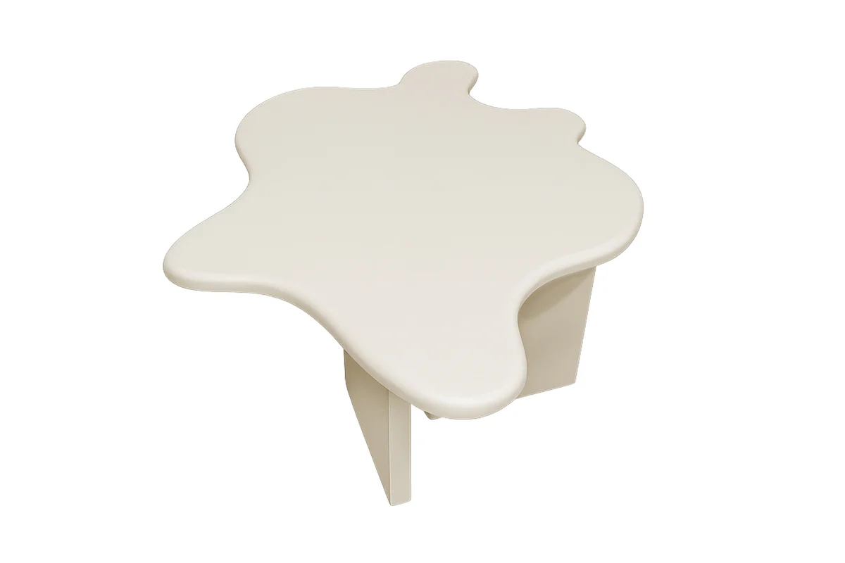 Flower Soffbord Beige 116 x 76cm - Image 5