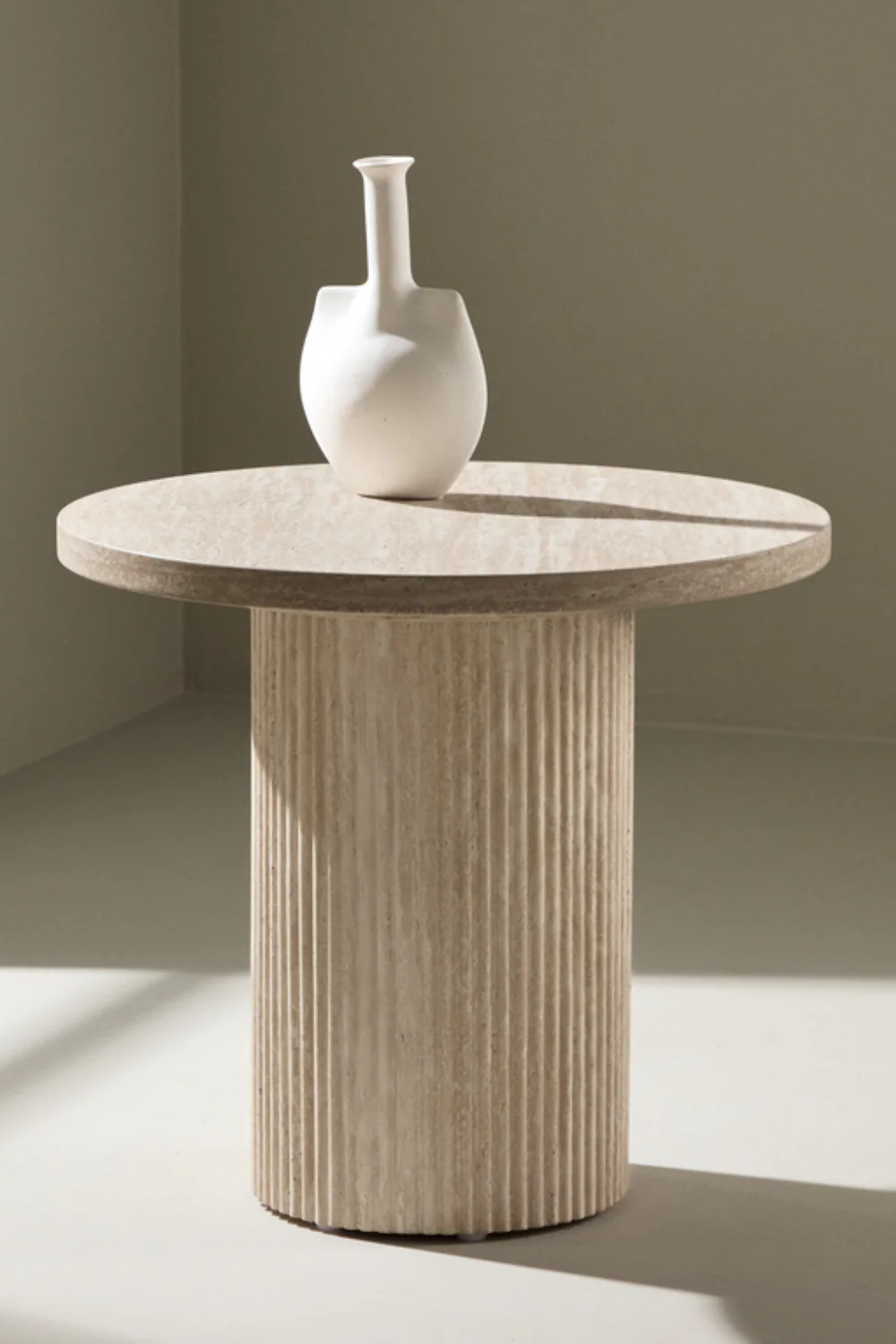 Härön Soffbord Ø50 Beige
