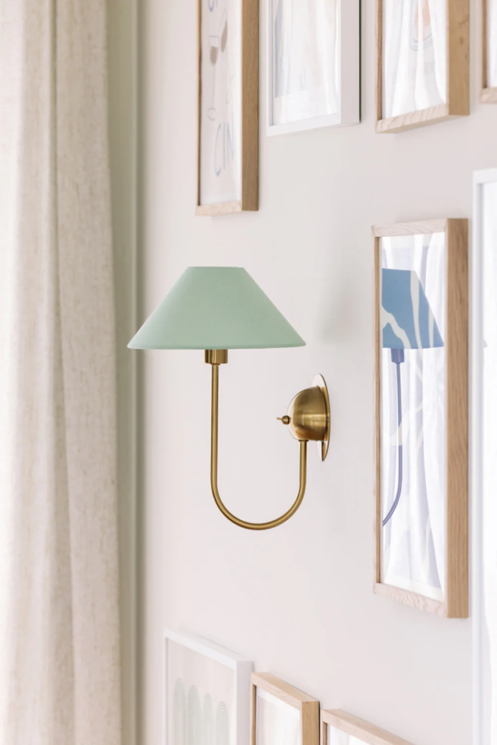 Iris Vägglampa Ljusgrön - Image 2