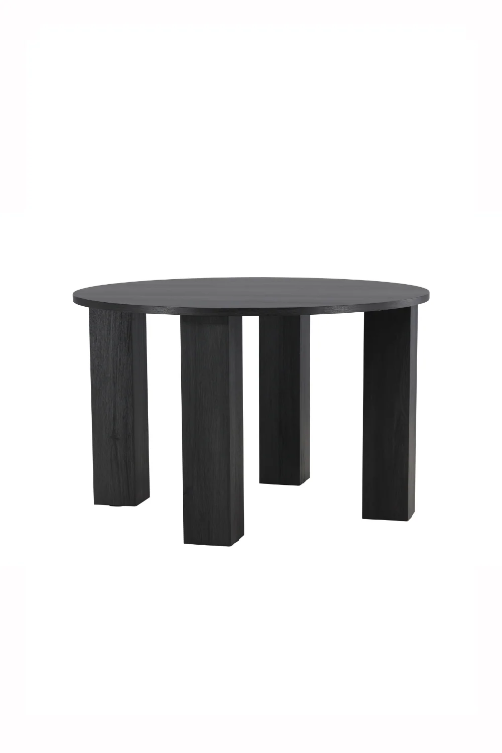 Juno Matbord Ф120x75 cm - MDF med Svart 3D Papper - Image 2