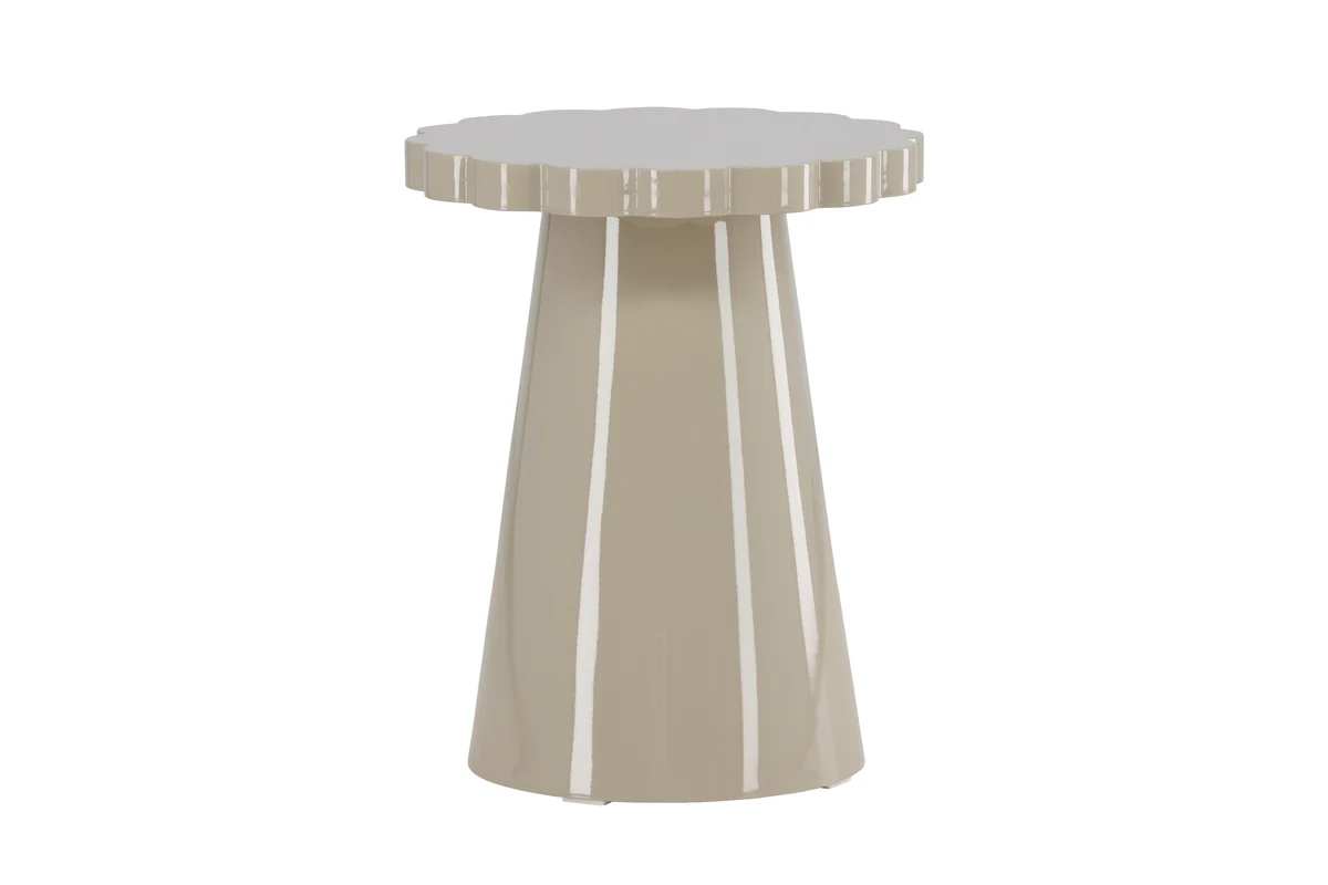Krull Sidobord Beige ⌀45 - Image 3