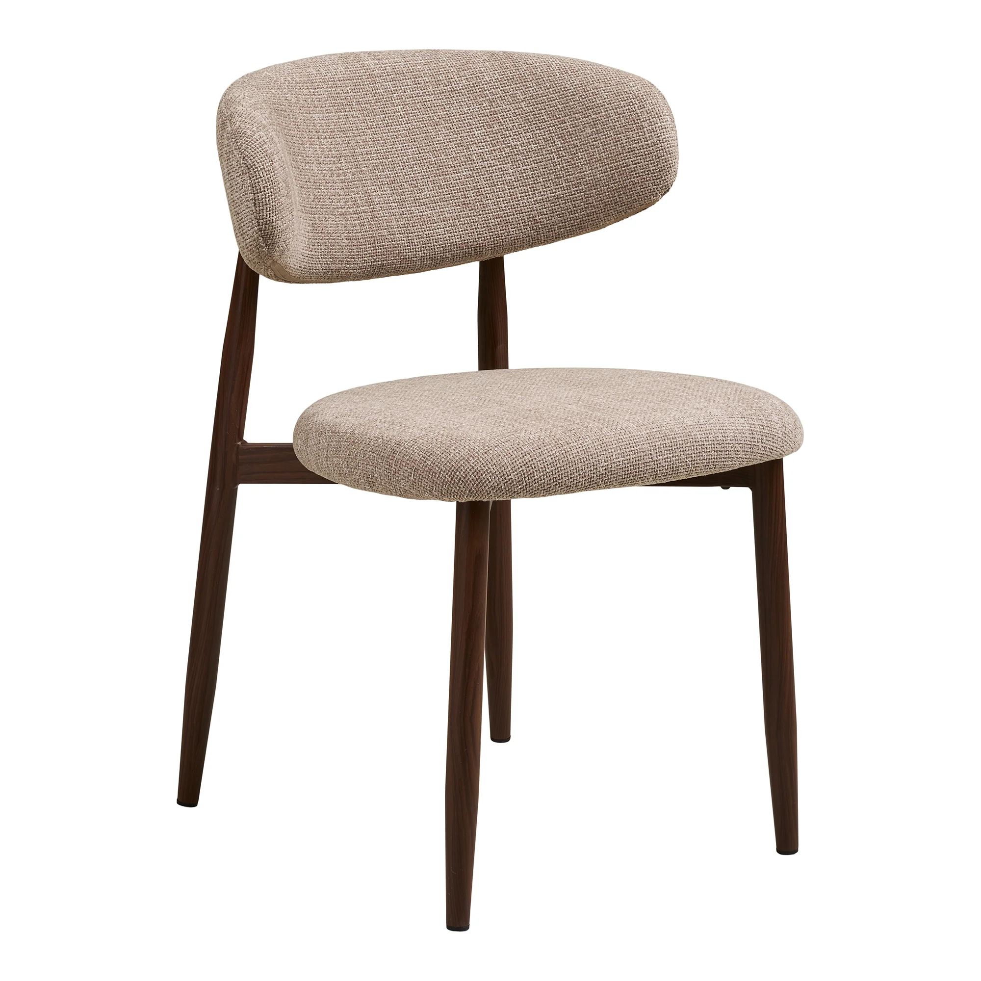 Levanto Matstolar Walnut 2-Pack - Image 3