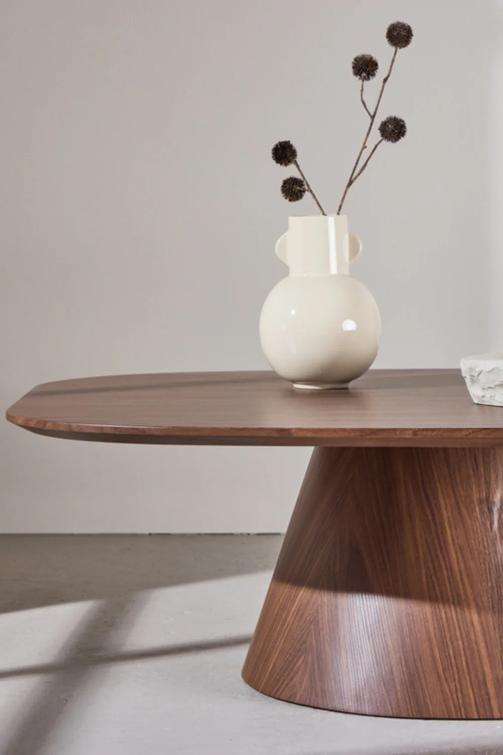 Lanzo Soffbord Mocka ⌀120x92,5