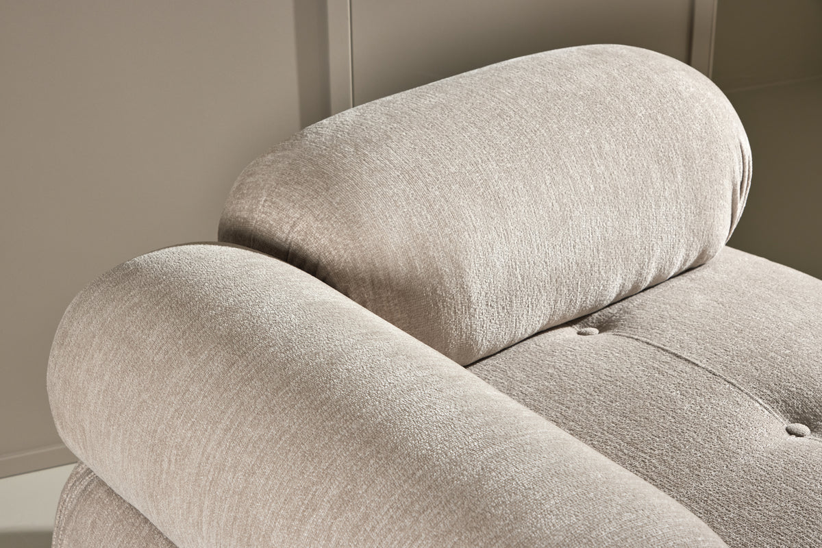 Mika Soffmoduler Beige Höger armstöd - Image 4