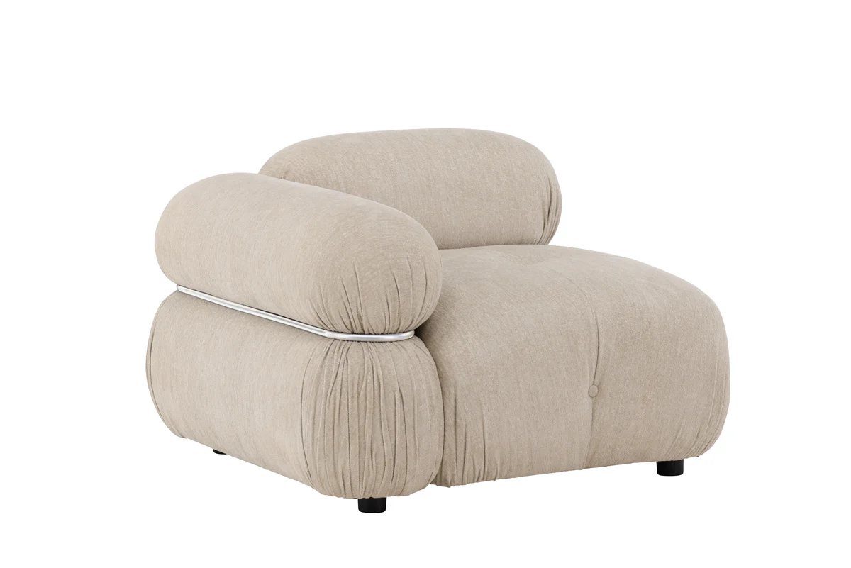 Mika Soffmoduler Beige Höger armstöd - Image 9