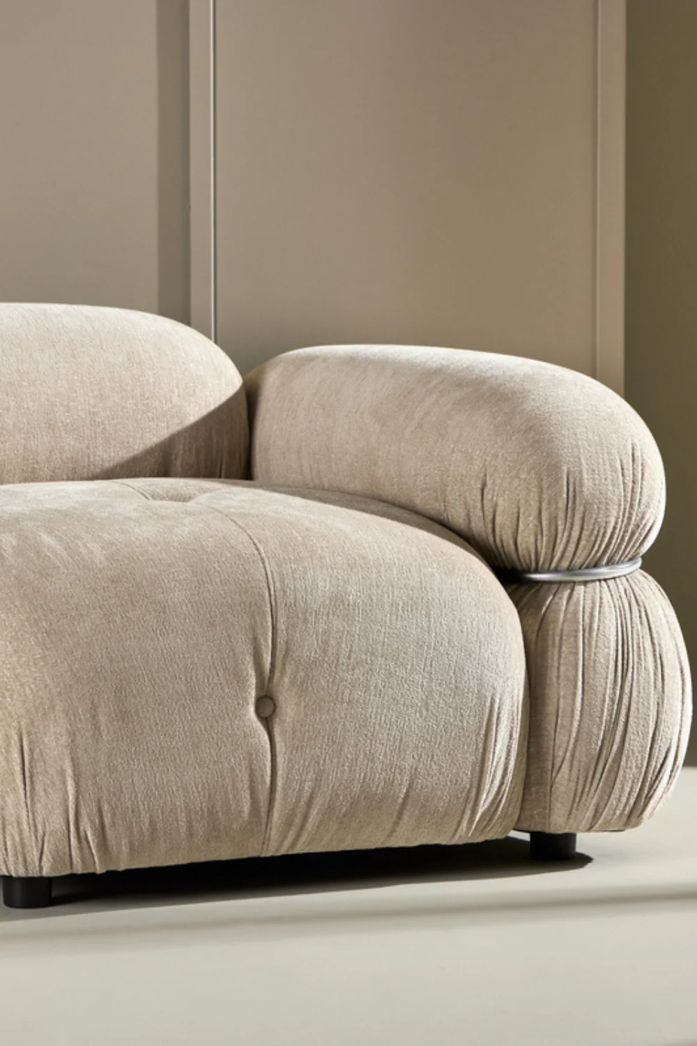 Mika Soffmodul Beige Vänster armstöd
