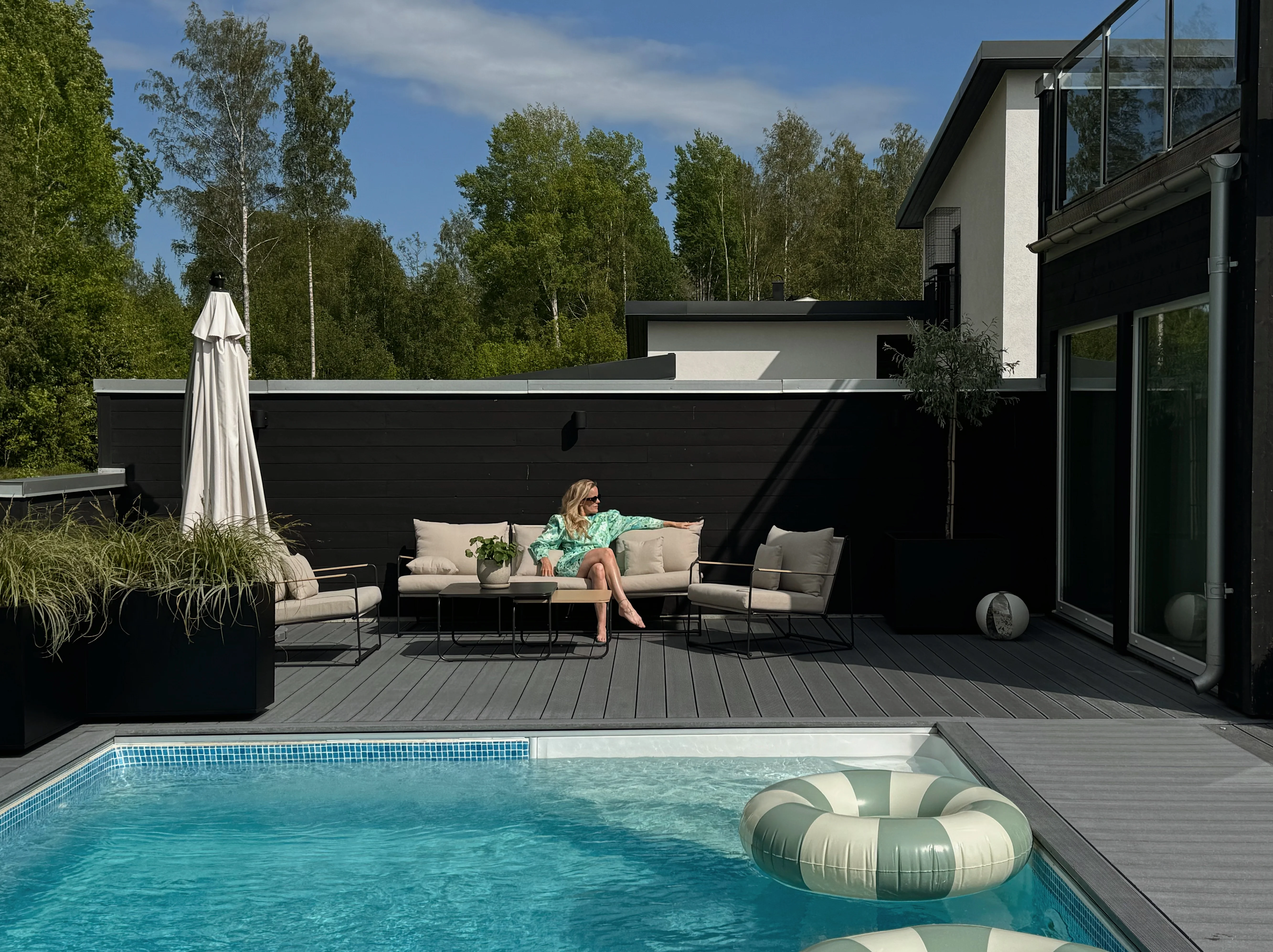 Palazzo Soffgrupp Svart Beige - Image 11