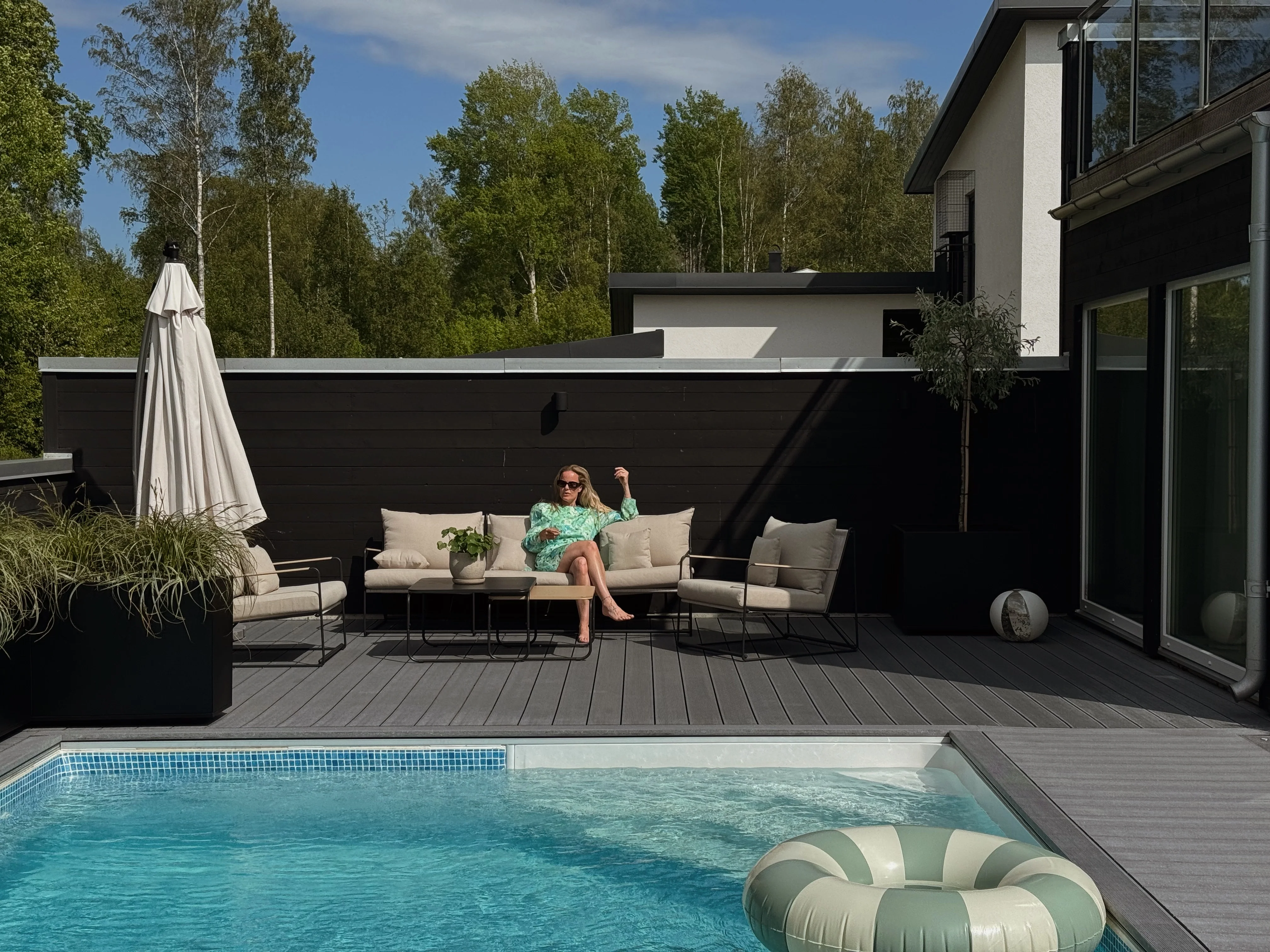 Palazzo Soffgrupp Svart Beige - Image 4