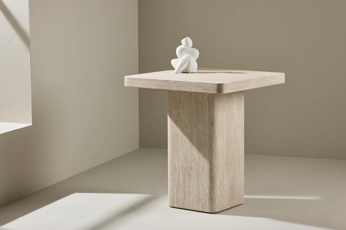 Qvart Soffbord 50 X 50 Beige - Image 7