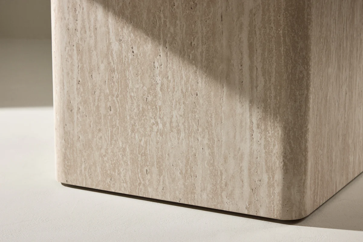 Qvart Soffbord 80 X 80 Beige - Image 6