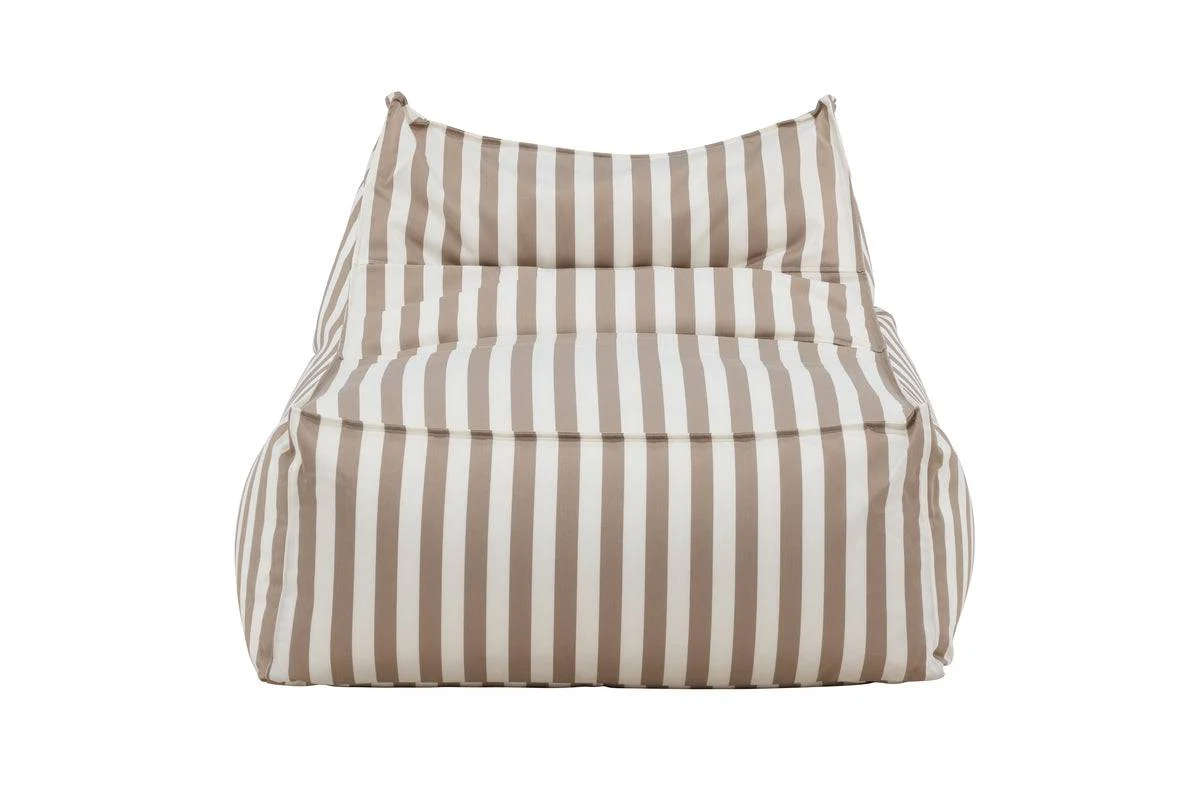 Redang Loungefåtölj Vit/Beige Randig - Image 7
