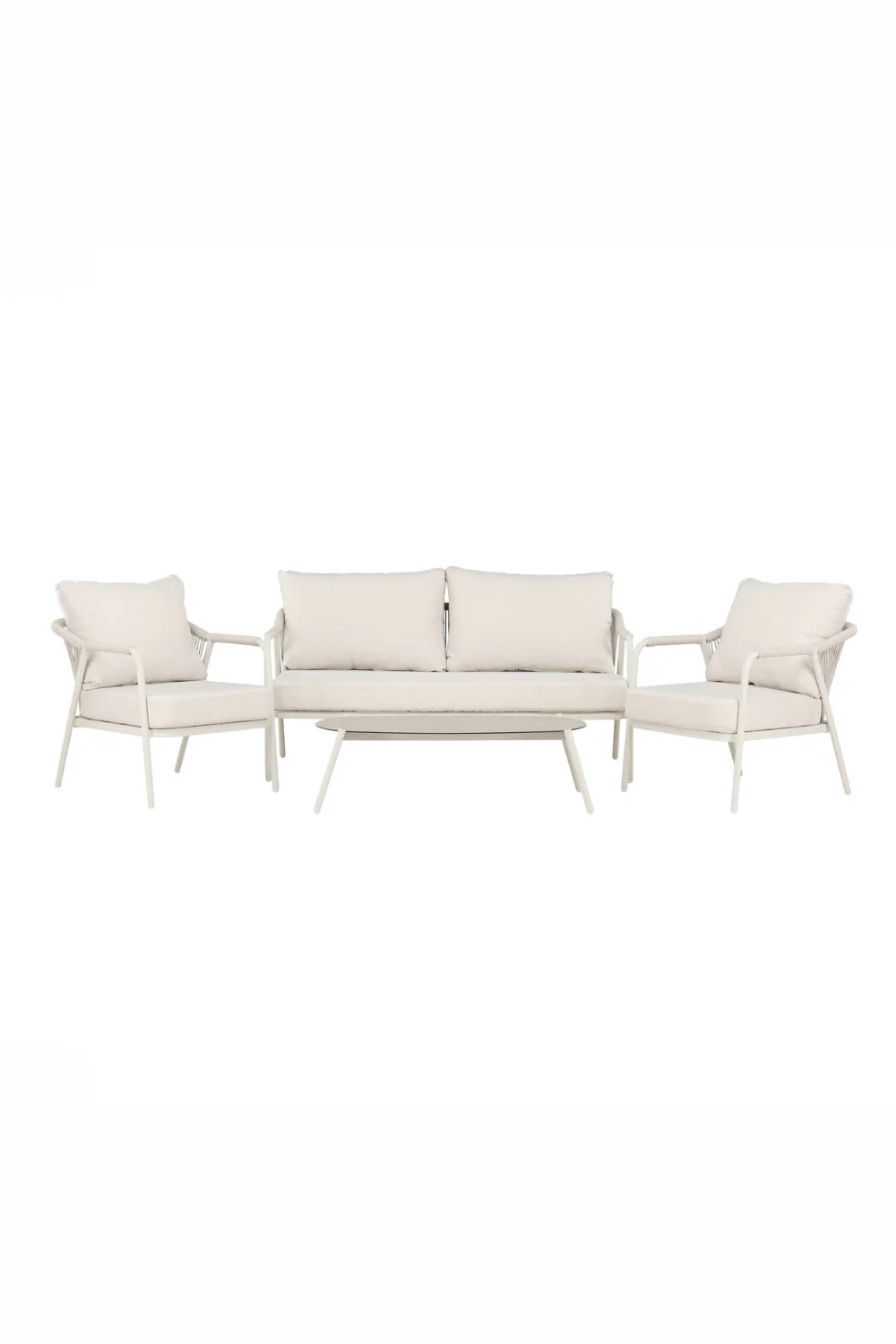 Sicily Lounge Set Beige - Image 4