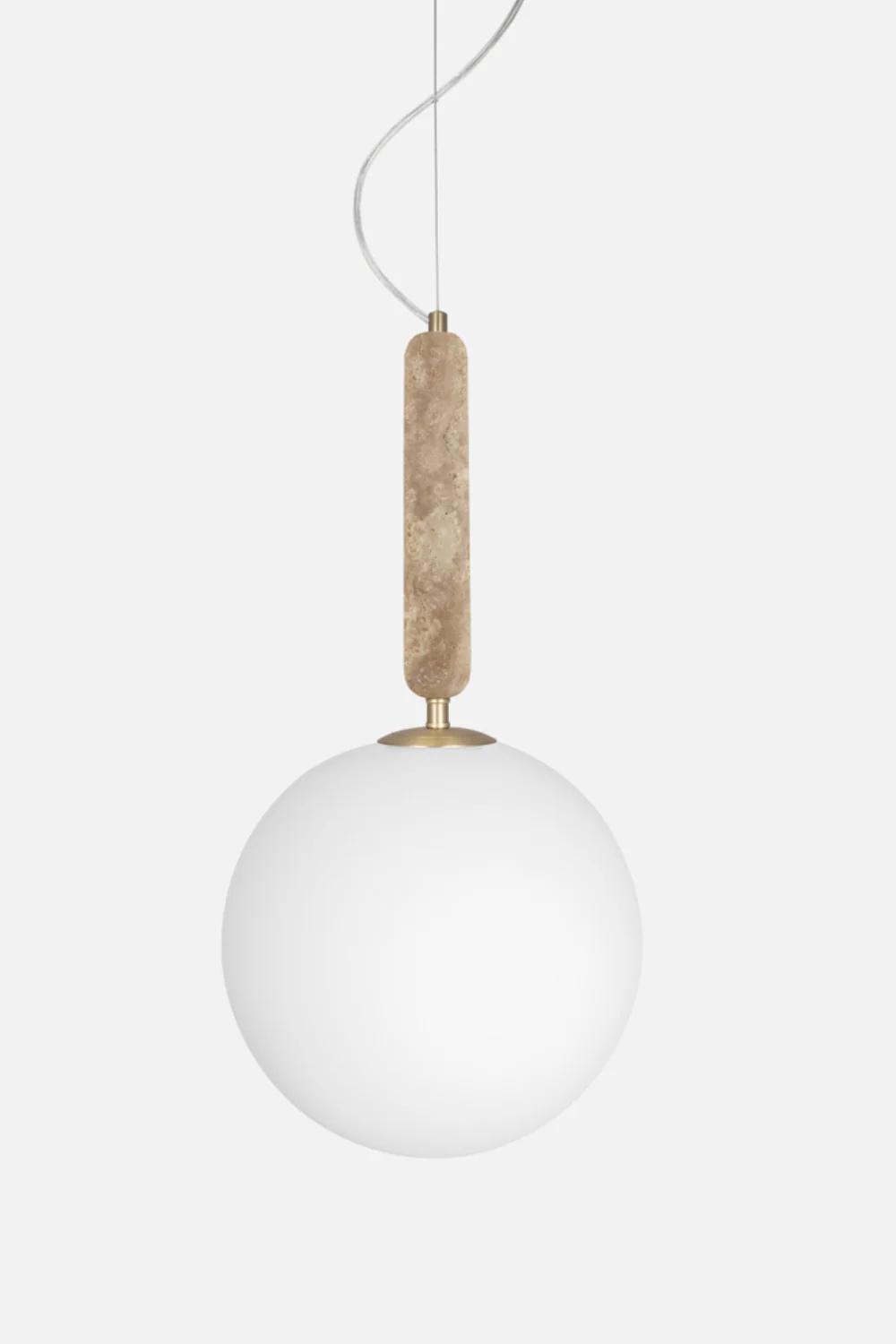 Torrano Pendellampa Travertin 30 cm - Image 2