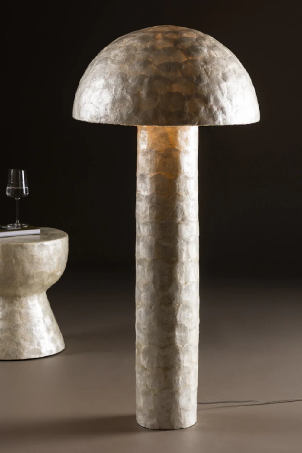 Lindön Golvlampa Ljusgrå