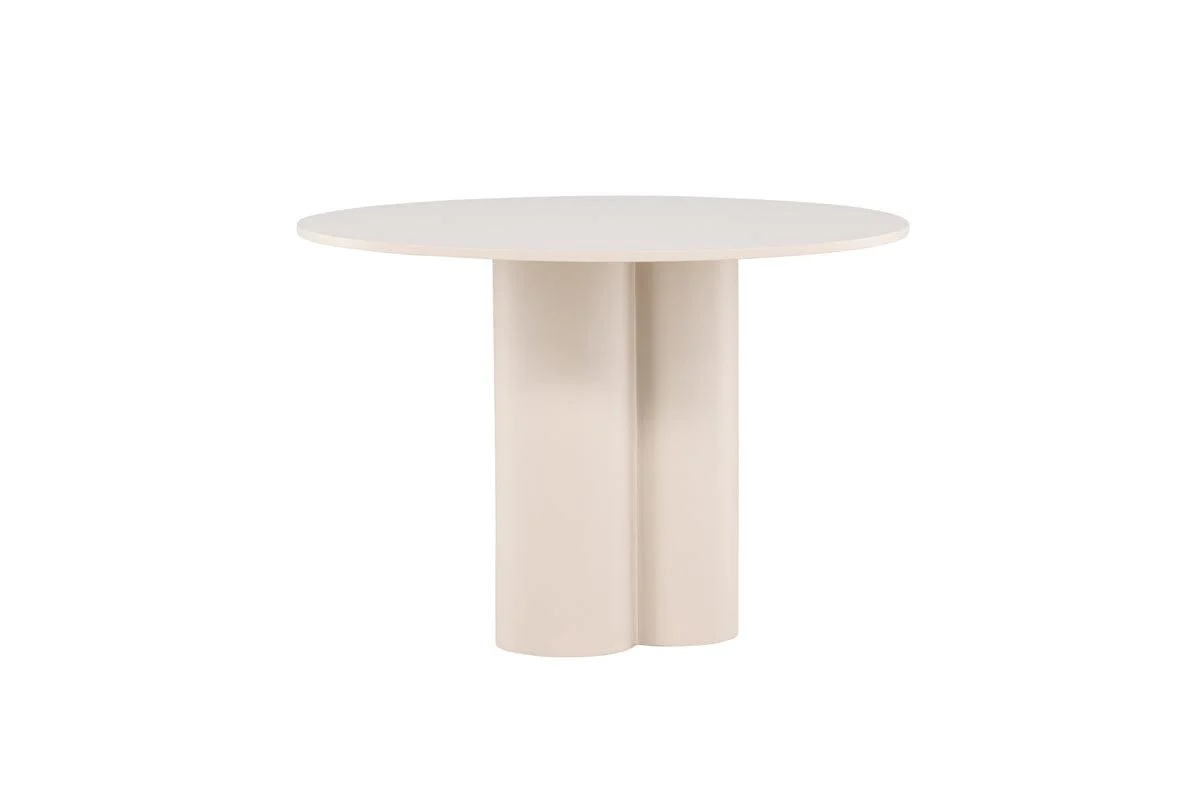 Olivia Runda Matbord ⌀110 Beige - Image 4