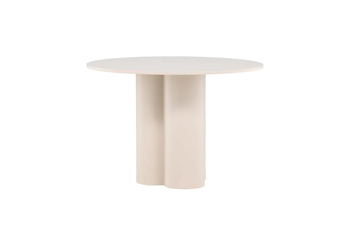 Olivia Runda Matbord ⌀110 Beige - Image 5