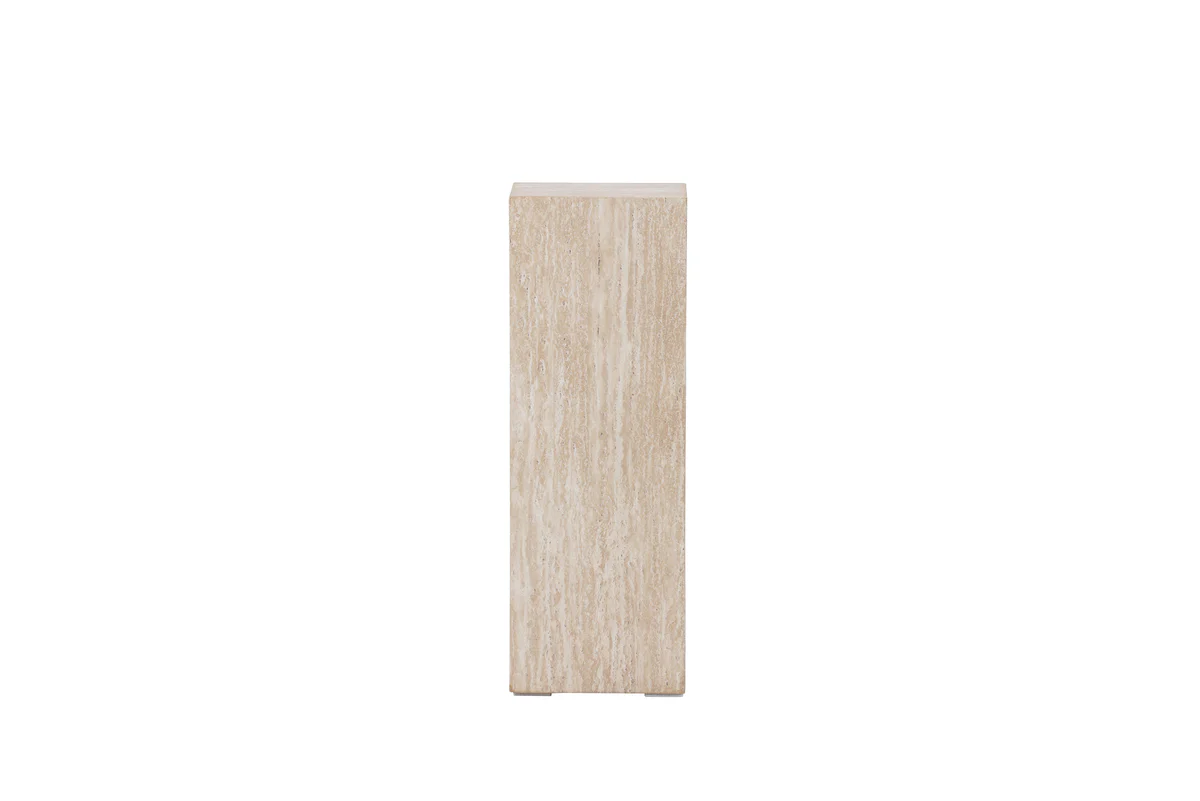 Ramsvik Sidobord 23x23x65 Beige - Image 3