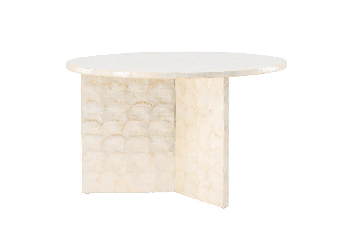 Smögen Soffbord Ø70 Beige - Image 5
