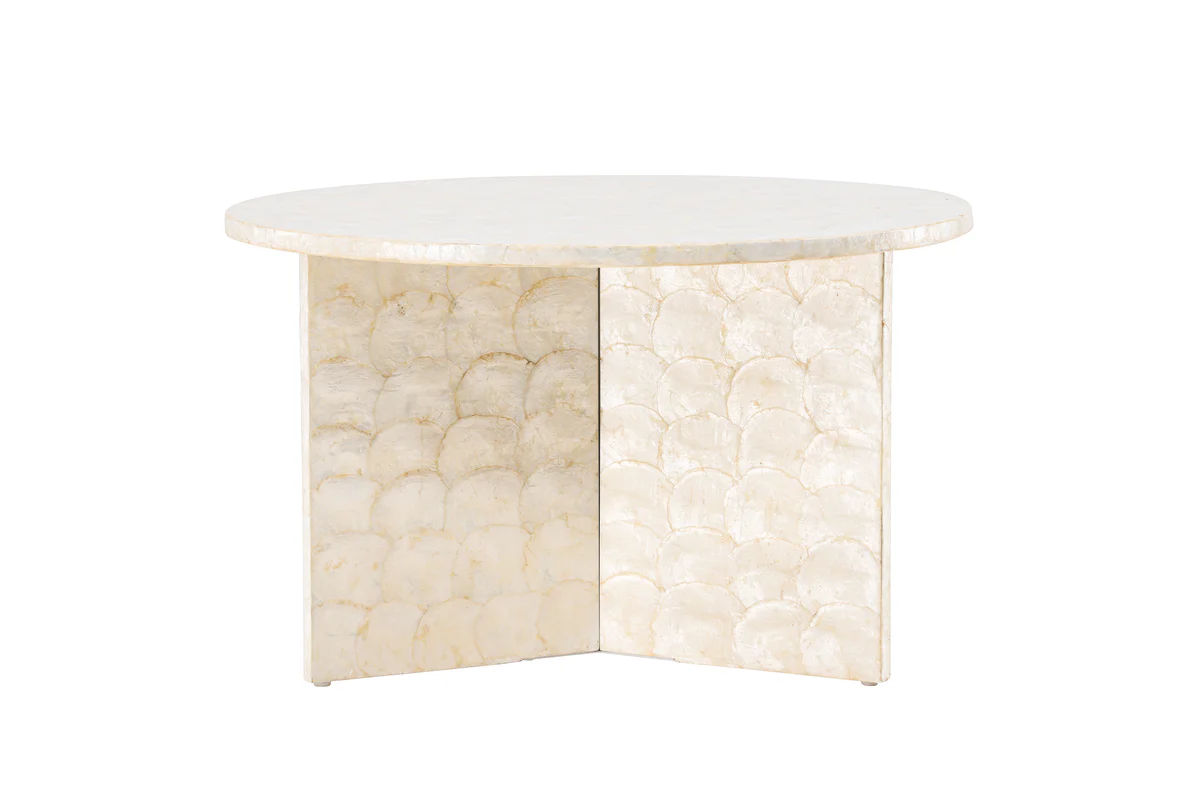 Smögen Soffbord Ø70 Beige - Image 7