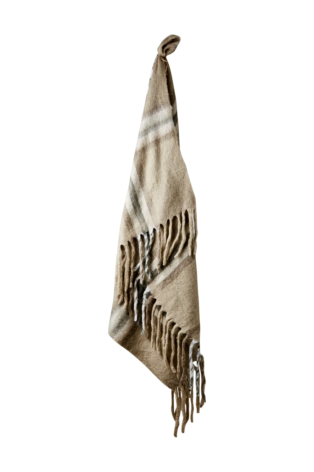 FRASSE Filt, Beige/grå/grön - Image 4