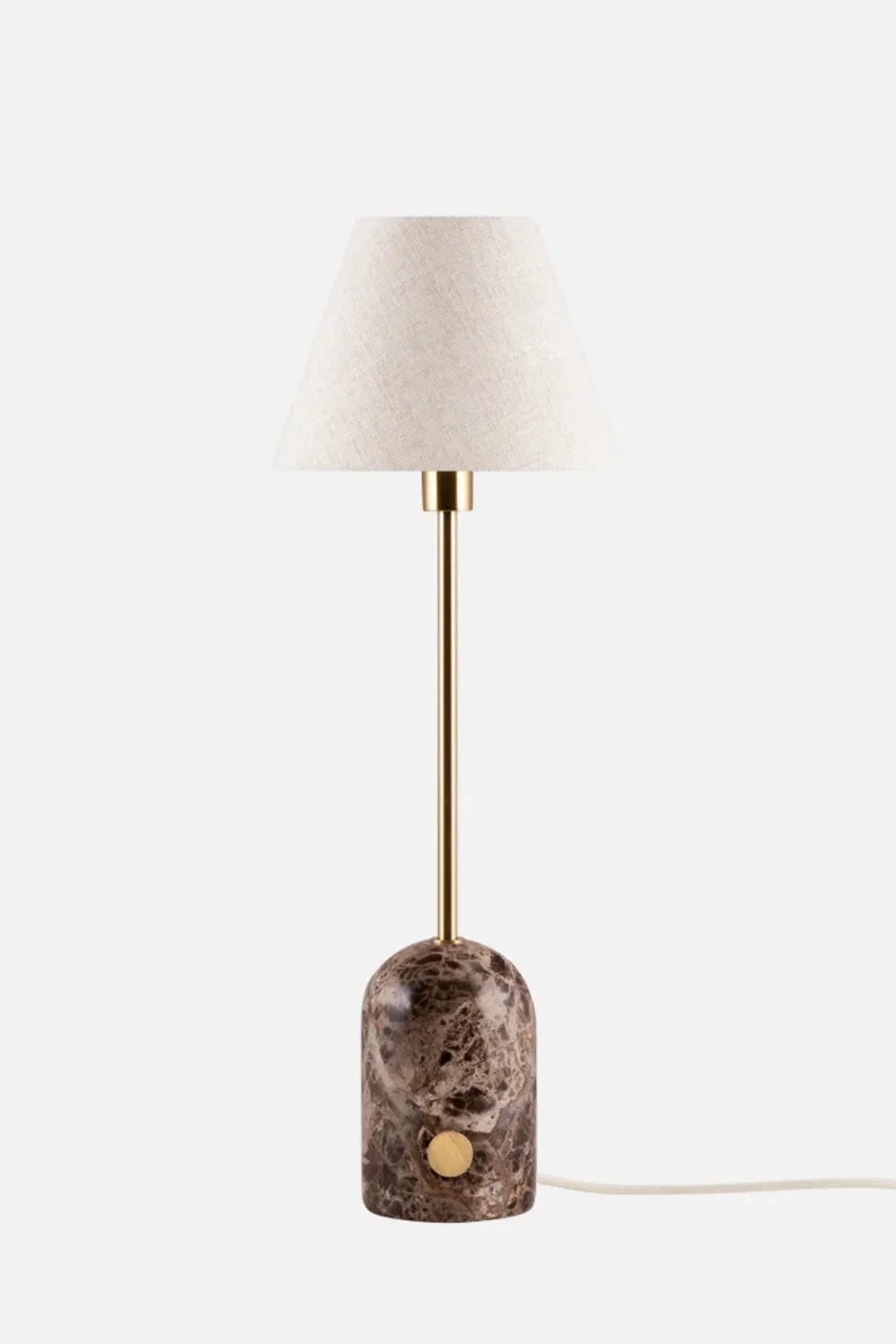 Gino Bordslampa Brun Marmor - Image 3