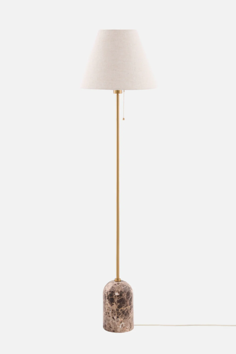 Gino Golvlampa Brun Marmor - Image 3