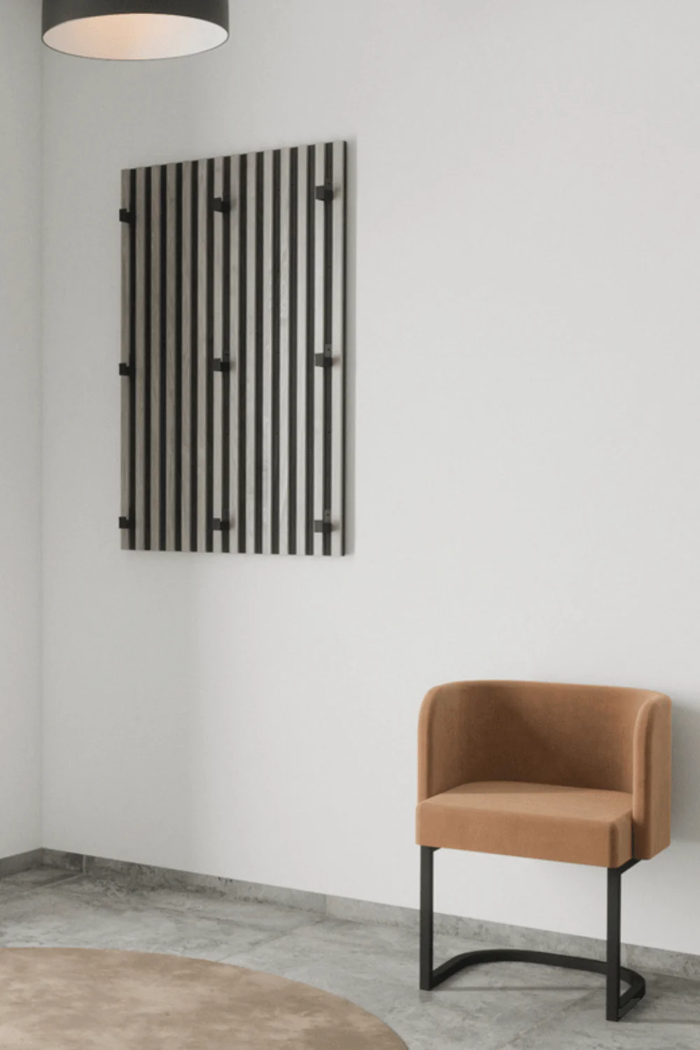 Nimes Väggpanel 114x72,9 Vitputsad