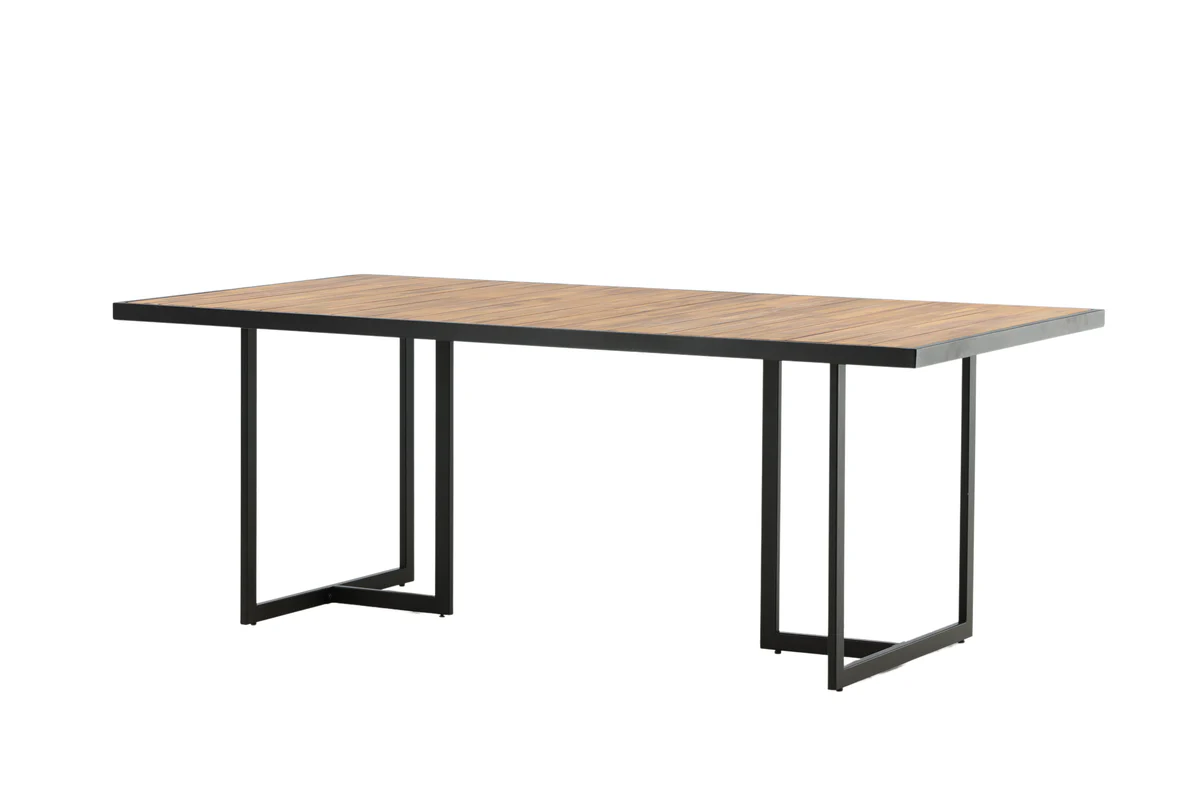 Khung Rektangulärt Matbord Natur - Image 3
