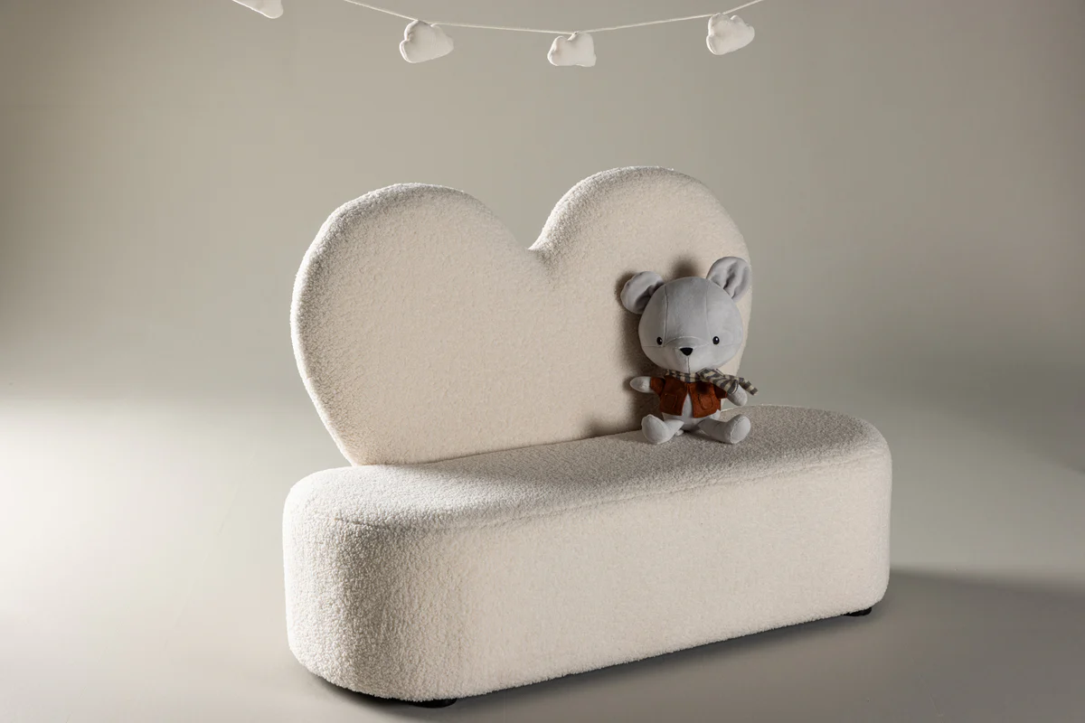 Kids Barnsoffa Vit - Image 3