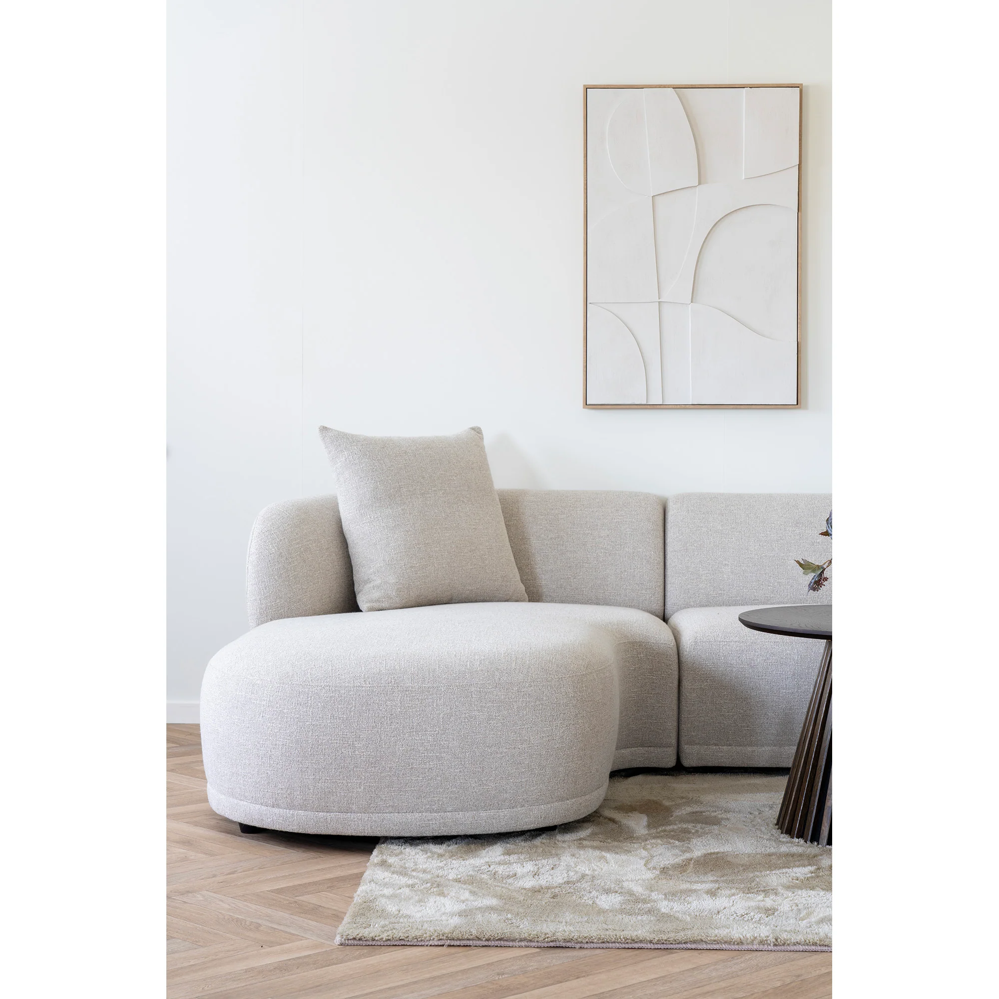 Kingston Lounge Soffa Naturlig Vänsterdivan - Image 10
