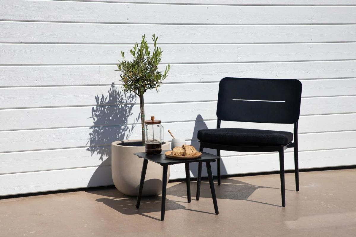 Lina Loungefåtöljer 2-Pack Svart - Image 3