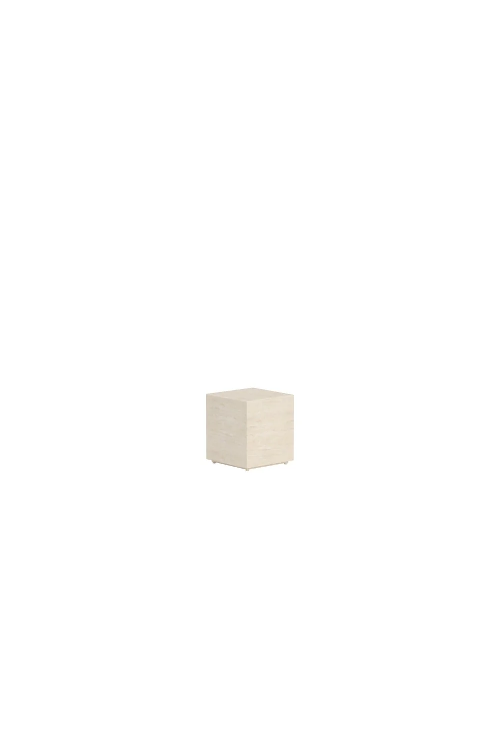 Lissabon Sidobord 40 X 40 X 45 Beige - Image 3