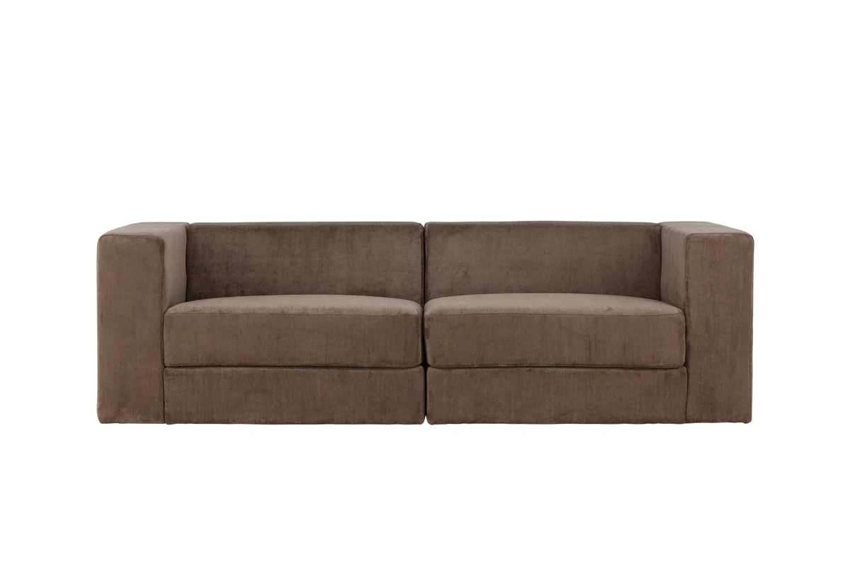 Lumi 3-Sits Soffa Brun - Image 4